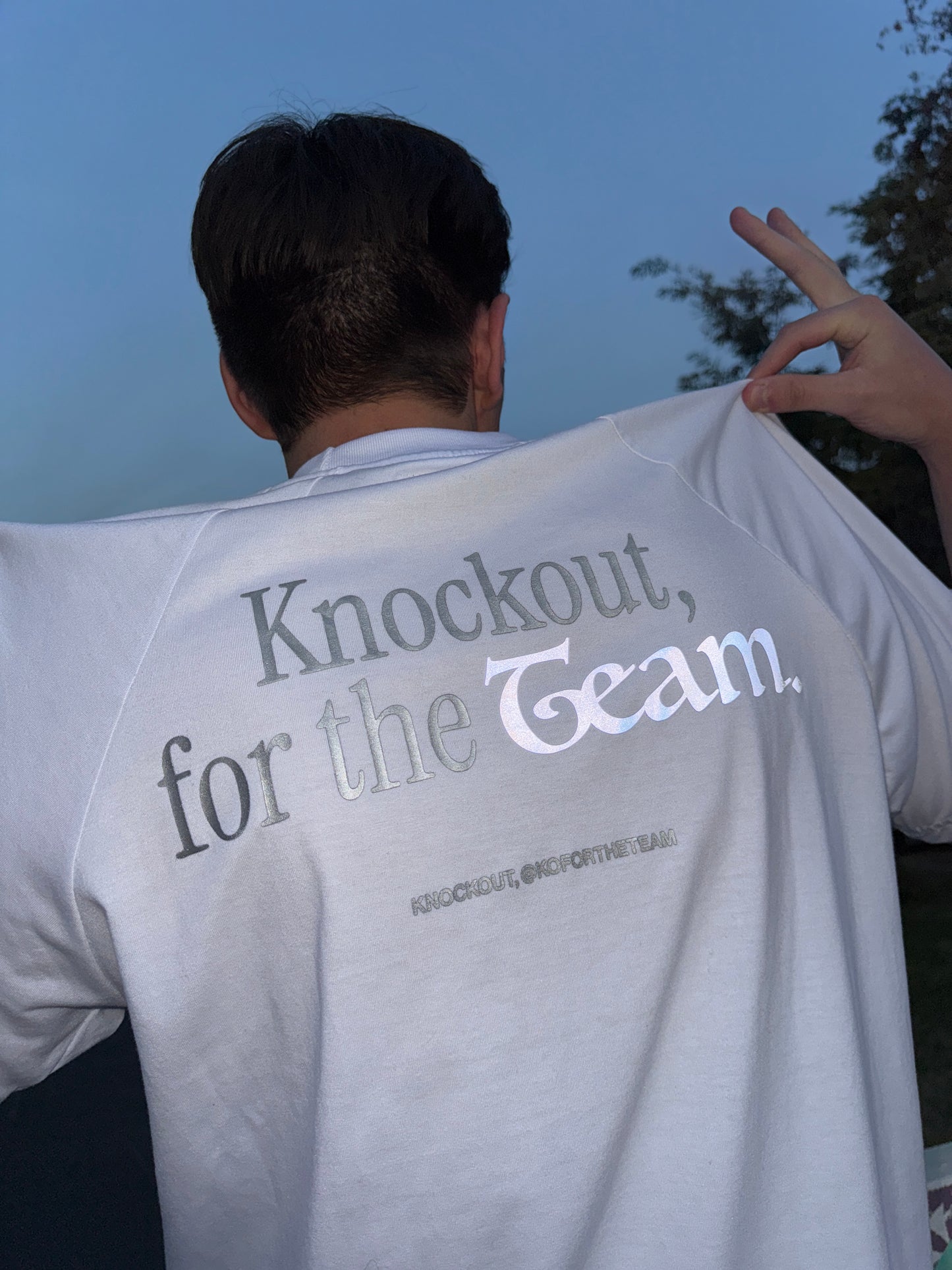 Polera K.O Flow White